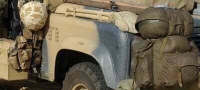 LAND ROVER IN THE MILITARY