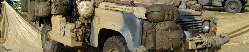 LAND ROVER IN THE MILITARY